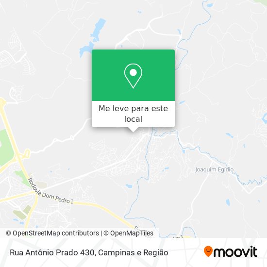 Rua Antônio Prado 430 mapa
