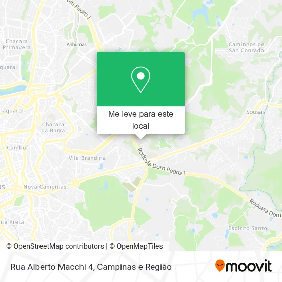Rua Alberto Macchi 4 mapa
