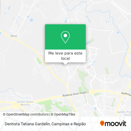 Dentista Tatiana Gardelin mapa