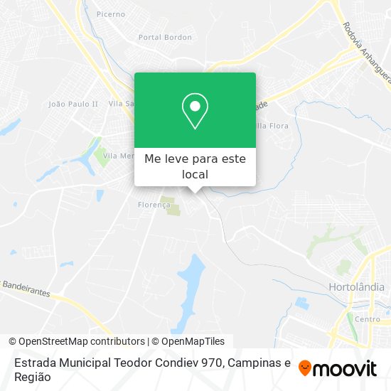 Estrada Municipal Teodor Condiev 970 mapa
