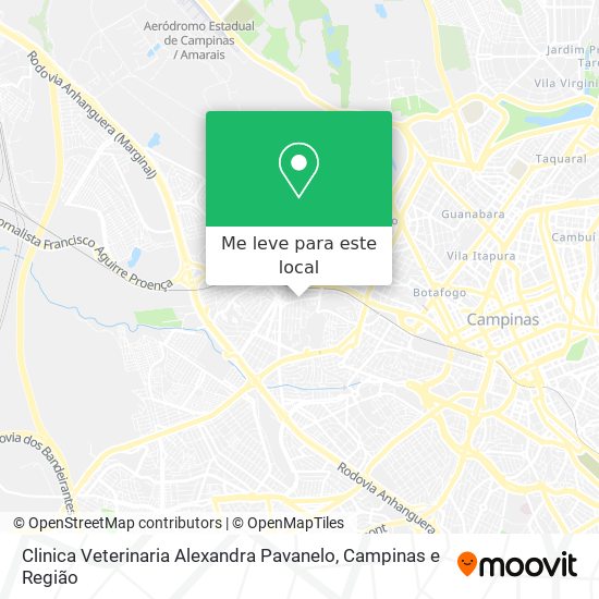 Clinica Veterinaria Alexandra  Pavanelo mapa
