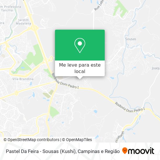 Pastel Da Feira - Sousas (Kushi) mapa