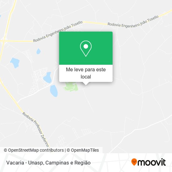 Vacaria - Unasp mapa