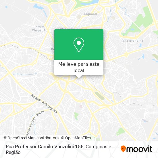 Rua Professor Camilo Vanzolini 156 mapa