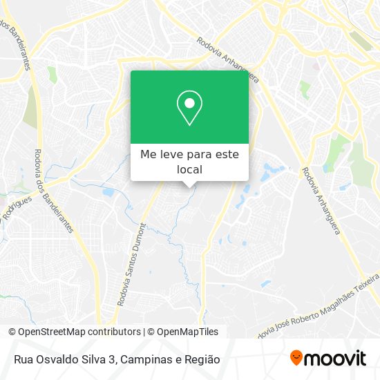 Rua Osvaldo Silva 3 mapa