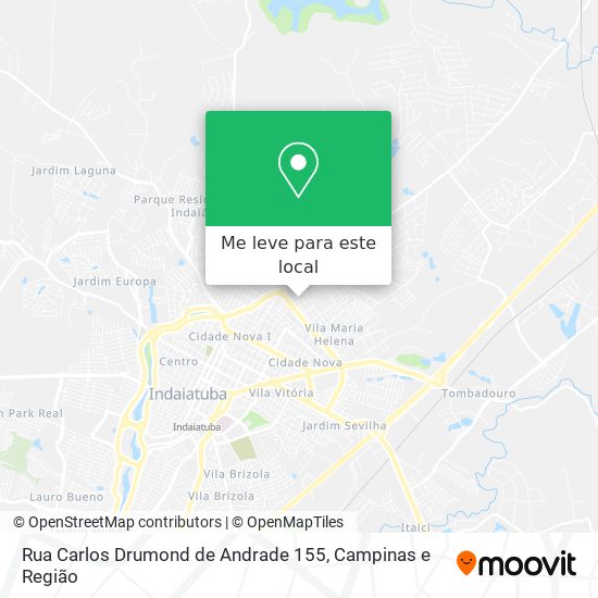 Rua Carlos Drumond de Andrade 155 mapa