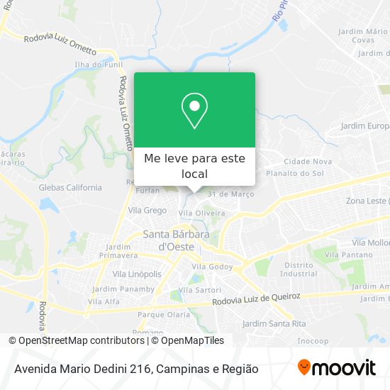 Avenida Mario Dedini 216 mapa