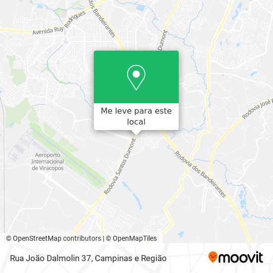 Rua João Dalmolin 37 mapa
