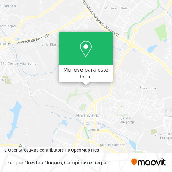 Parque Orestes Ongaro mapa