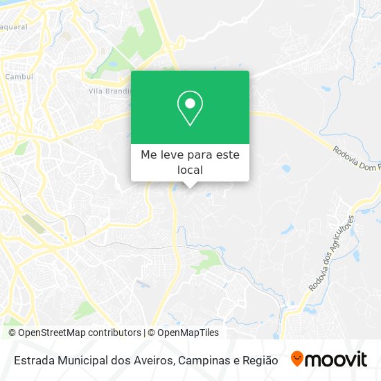 Estrada Municipal dos Aveiros mapa