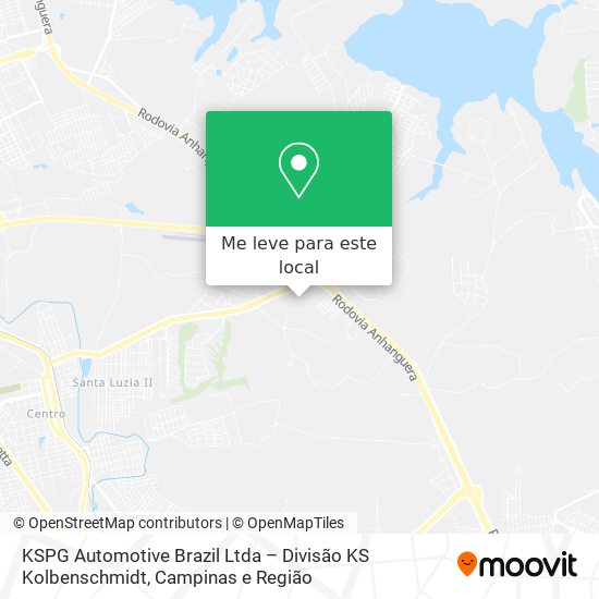 KSPG Automotive Brazil Ltda – Divisão KS Kolbenschmidt mapa