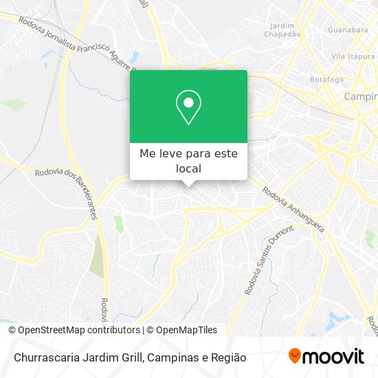 Churrascaria Jardim Grill mapa