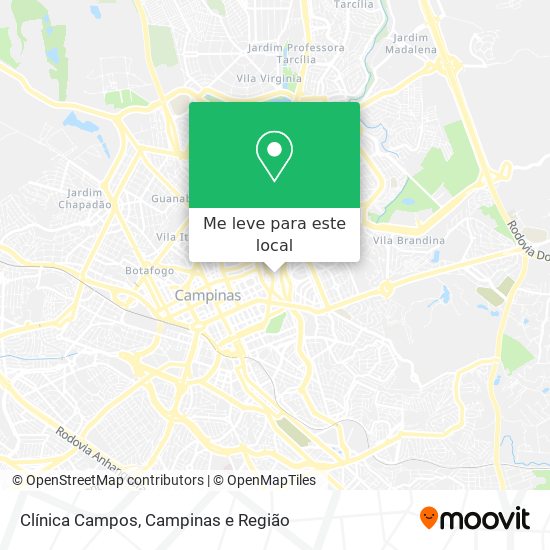Clínica Campos mapa