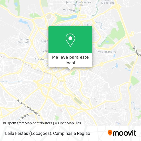 Leila Festas (Locações) mapa
