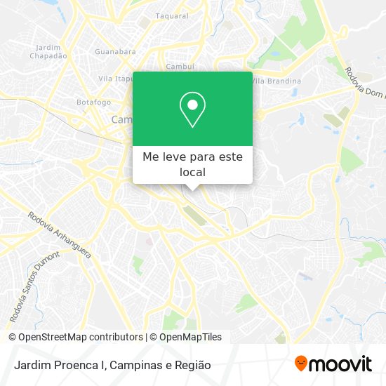 Jardim Proenca I mapa