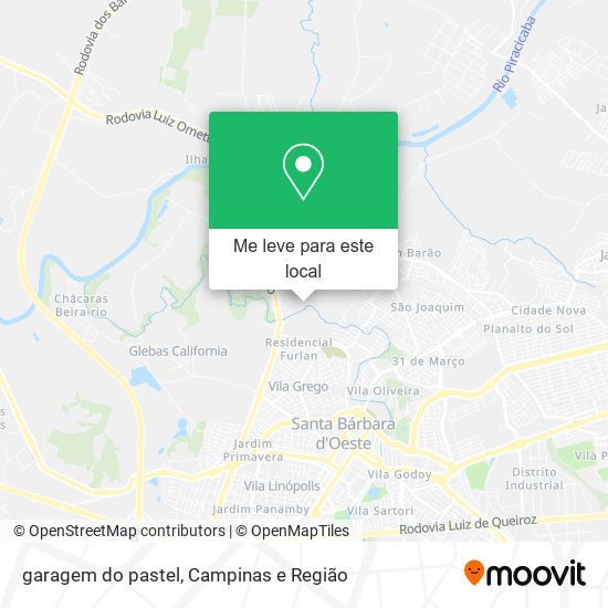 garagem do pastel mapa