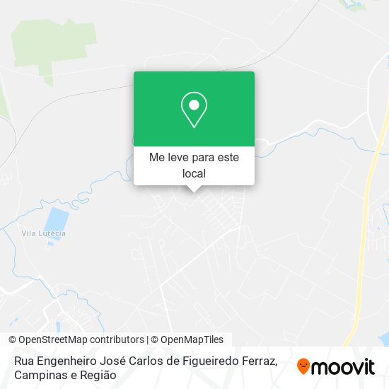 Rua Engenheiro José Carlos de Figueiredo Ferraz mapa
