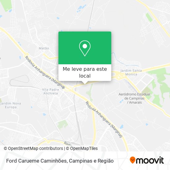 Ford Carueme Caminhões mapa