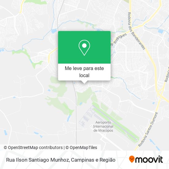 Rua Ilson Santiago Munhoz mapa