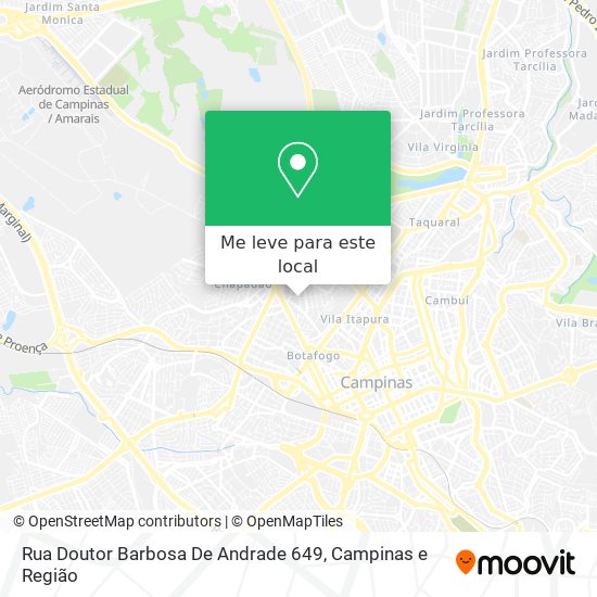 Rua Doutor Barbosa De Andrade 649 mapa