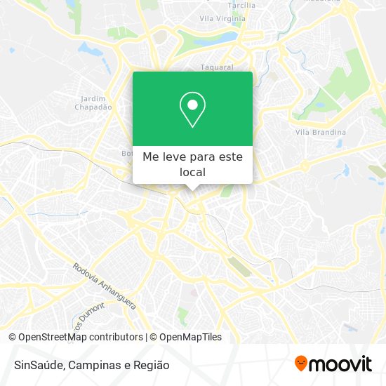 SinSaúde mapa