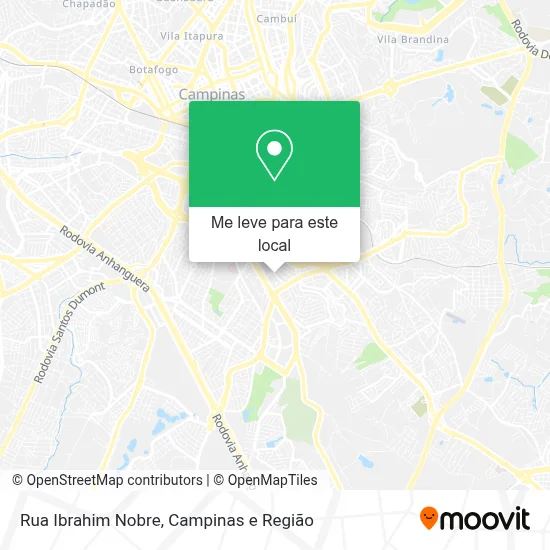 Rua Ibrahim Nobre mapa