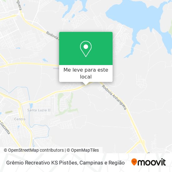 Grêmio Recreativo KS Pistões mapa