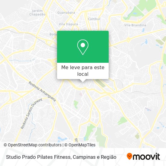 Studio Prado Pilates Fitness mapa