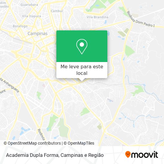 Academia Dupla Forma mapa