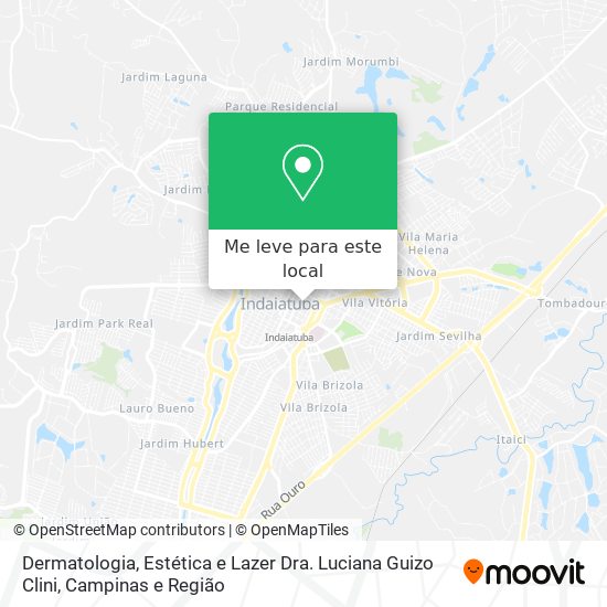 Dermatologia, Estética e Lazer Dra. Luciana Guizo Clini mapa