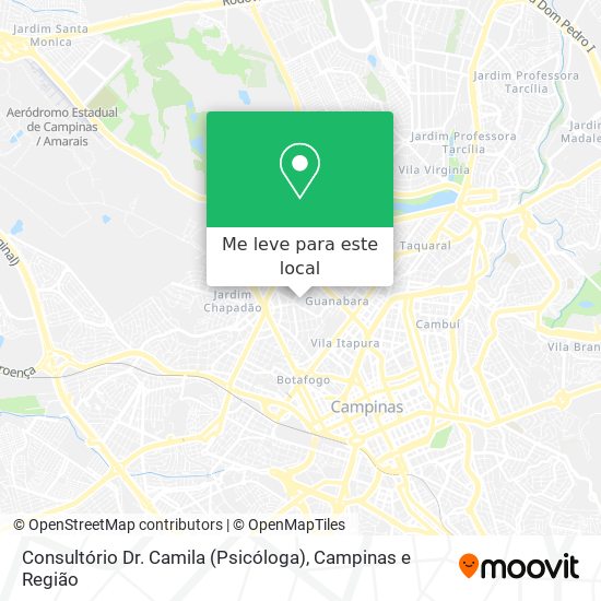 Consultório Dr. Camila (Psicóloga) mapa