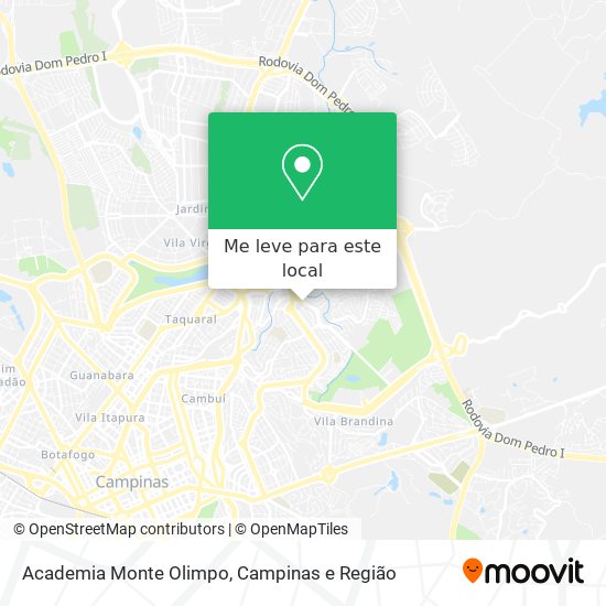 Academia Monte Olimpo mapa