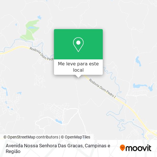Avenida Nossa Senhora Das Gracas mapa