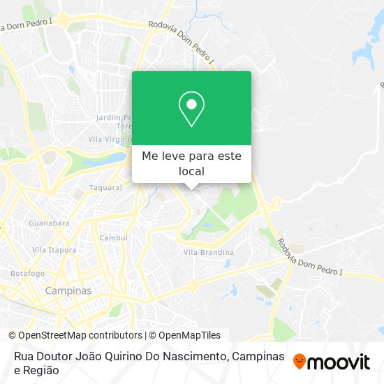 Rua Doutor João Quirino Do Nascimento mapa