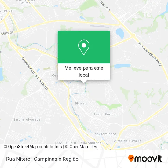 Rua Niteroi mapa