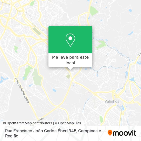Rua Francisco João Carlos Éberl 945 mapa