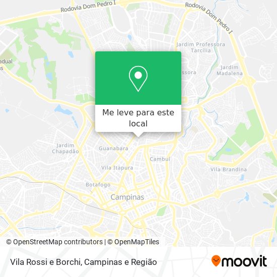 Vila Rossi e Borchi mapa