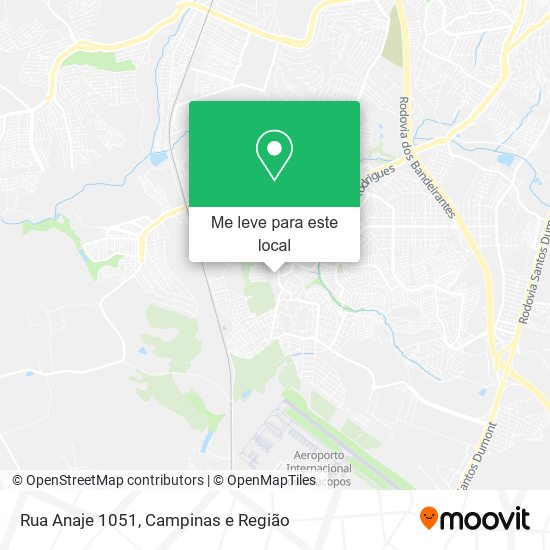 Rua Anaje 1051 mapa