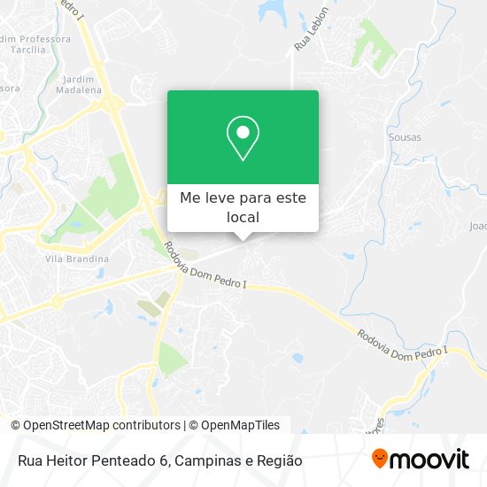 Rua Heitor Penteado 6 mapa