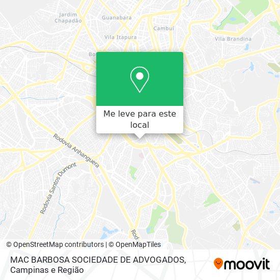 MAC BARBOSA SOCIEDADE DE ADVOGADOS mapa