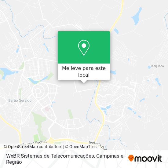 WxBR Sistemas de Telecomunicações mapa