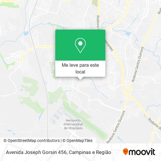 Avenida Joseph Gorsin 456 mapa