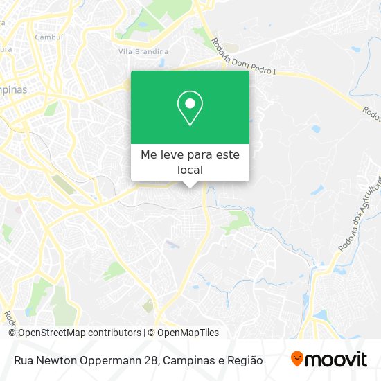 Rua Newton Oppermann 28 mapa