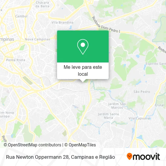 Rua Newton Oppermann 28 mapa