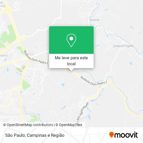 São Paulo mapa