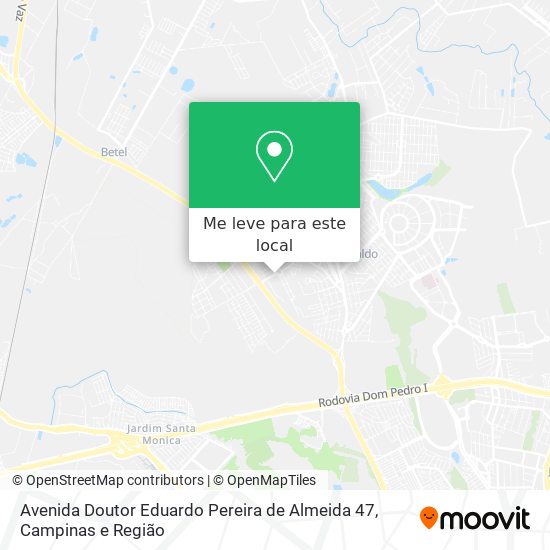 Avenida Doutor Eduardo Pereira de Almeida 47 mapa