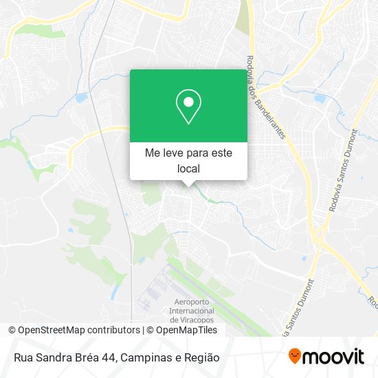 Rua Sandra Bréa 44 mapa