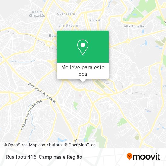Rua Iboti 416 mapa