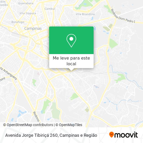 Avenida Jorge Tibiriçá 260 mapa