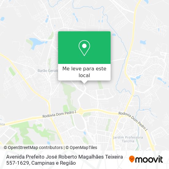 Avenida Prefeito José Roberto Magalhães Teixeira 557-1629 mapa